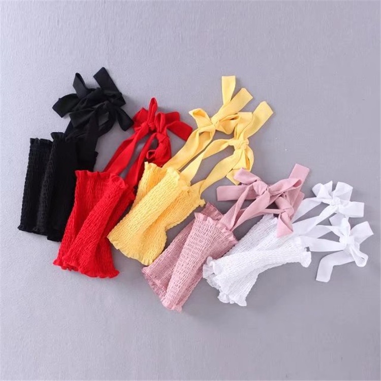 Elastic Summer Crop Top