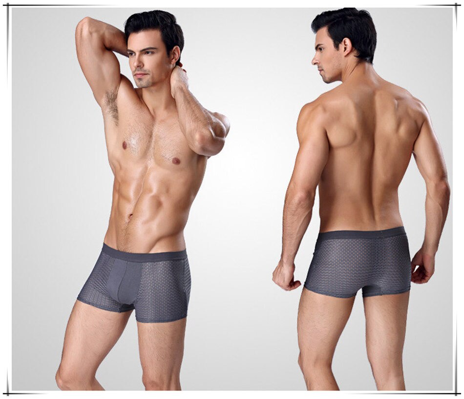 Men's Flexible Underpants 4 pcs Set